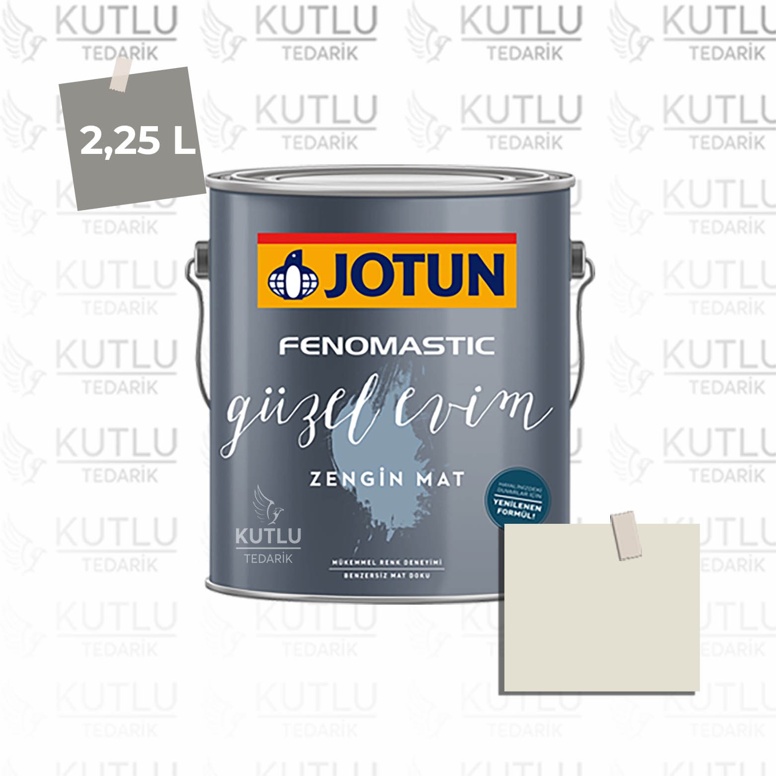 Jotun Fenomastic Güzel Evim Zengin Mat 2,25 Lt 1376 Mist Frostroyk Ncs 1002-Y24R