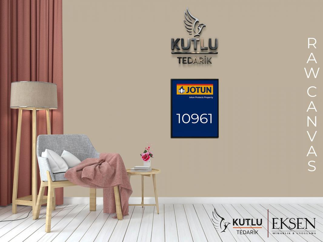 Jotun Fenomastic Güzel Evim Zengin Mat Yeni 1 Lt 10961 Raw Canvas Ncs 3009-Y14R