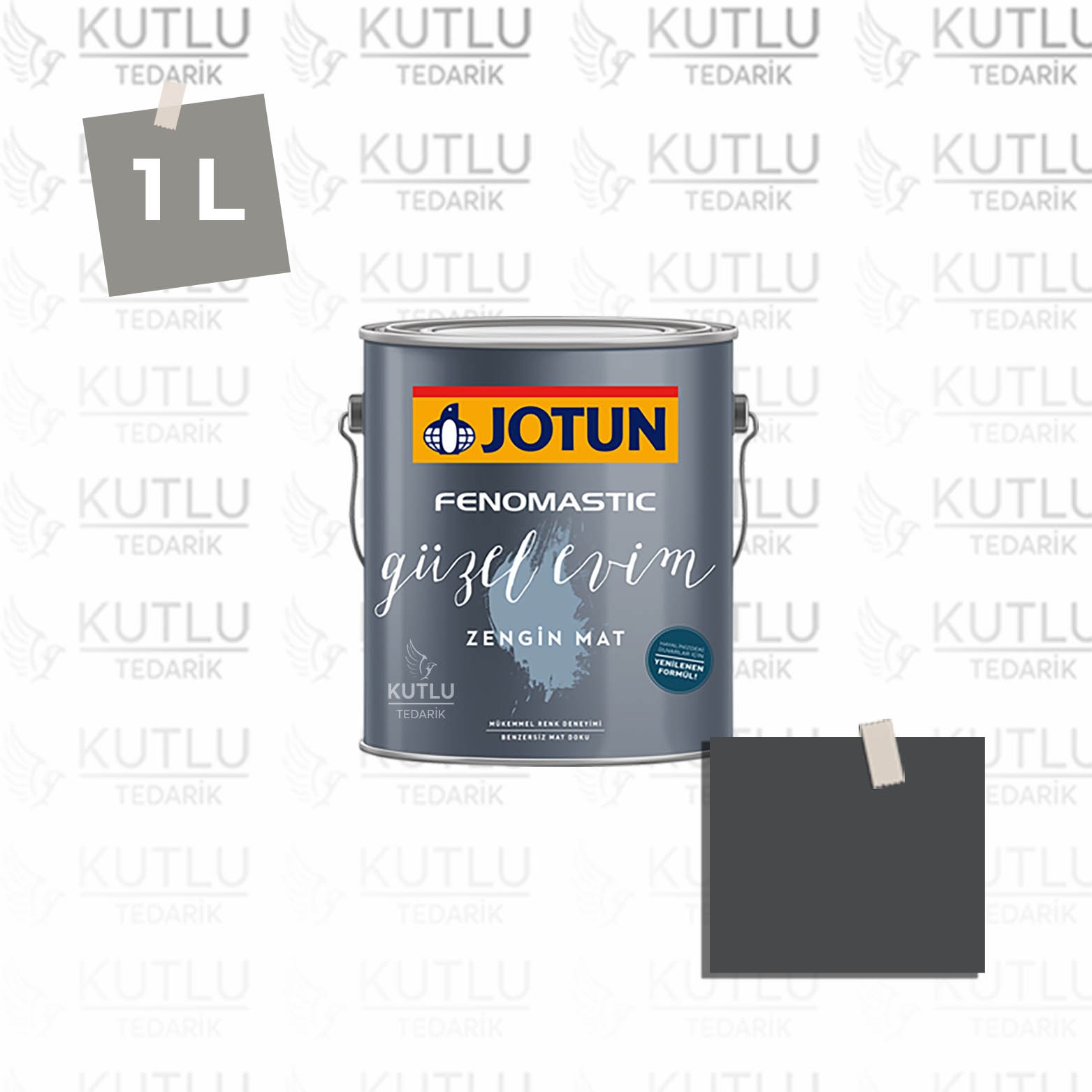 Jotun Fenomastic Güzel Evim Zengin Mat Yeni 1 Lt 4744 Sophisticated Blue Ncs 8105-R94B