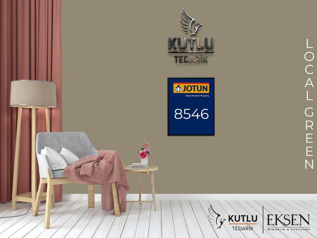 Jotun Fenomastic Güzel Evim Zengin Mat Yeni 1 Lt 8546 Local Green Ncs 4713-G89Y