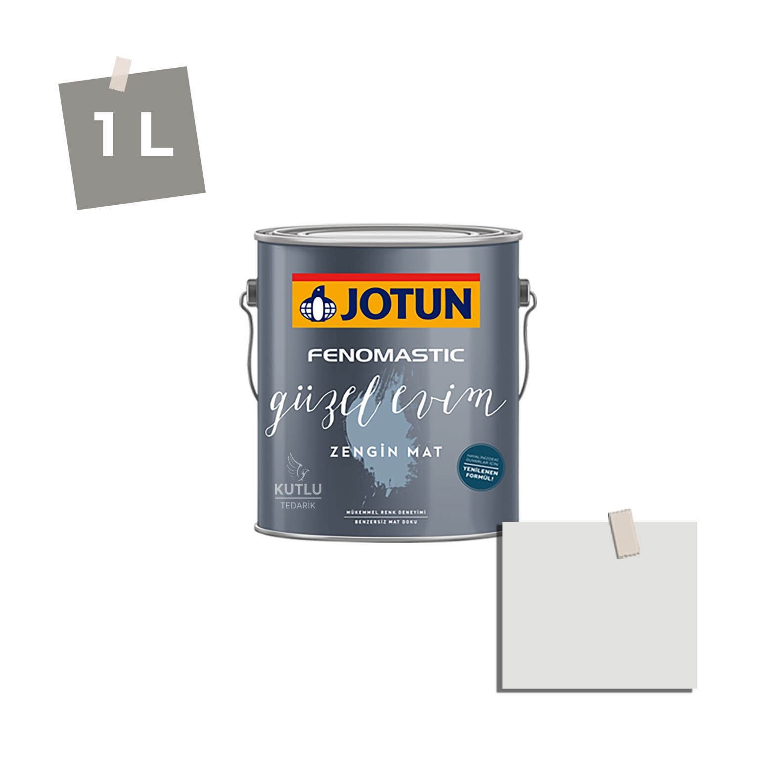 Jotun Fenomastic Güzel Evim Zengin Mat Yeni 1 Lt 9904 Twilight Skumring Ncs S1000-N