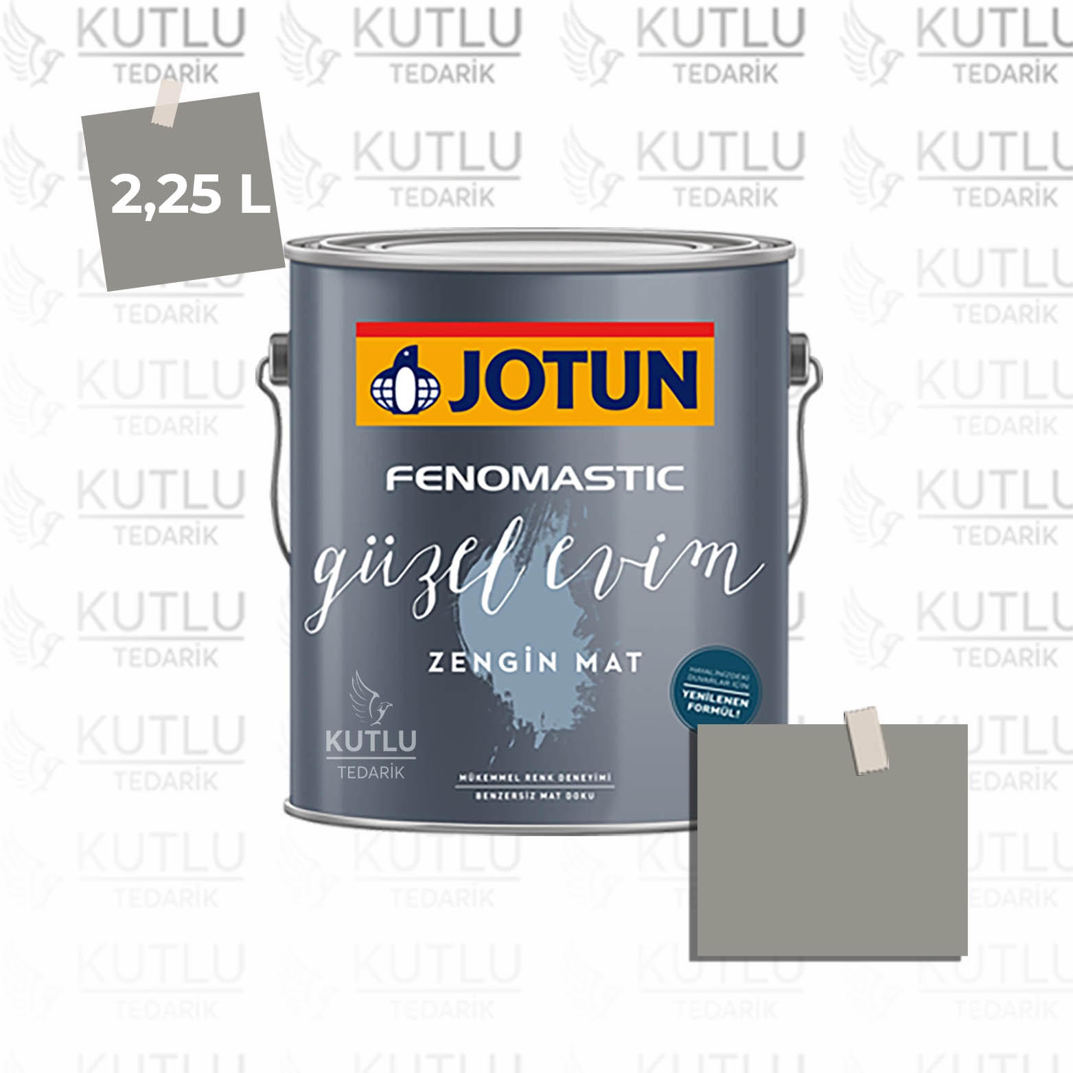 Jotun Fenomastic Güzel Evim Zengin Mat Yeni 2,25 Lt  1877 Pebblestone Valmuefro Ncs S4502-Y