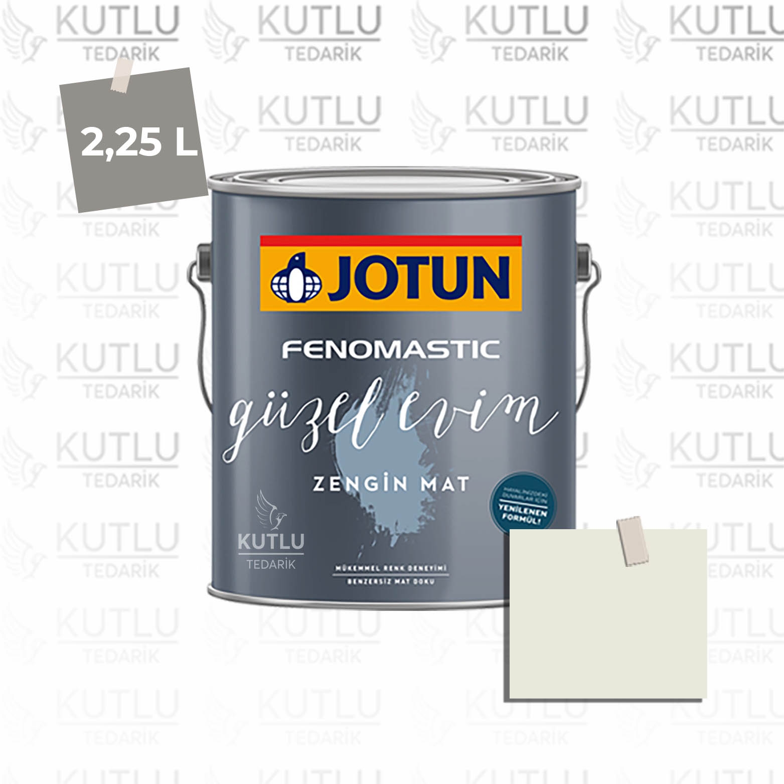 Jotun Fenomastic Güzel Evim Zengin Mat Yeni 2,25 Lt 0486 Kuş Tüyü Silke Ncs 0702-Y35R