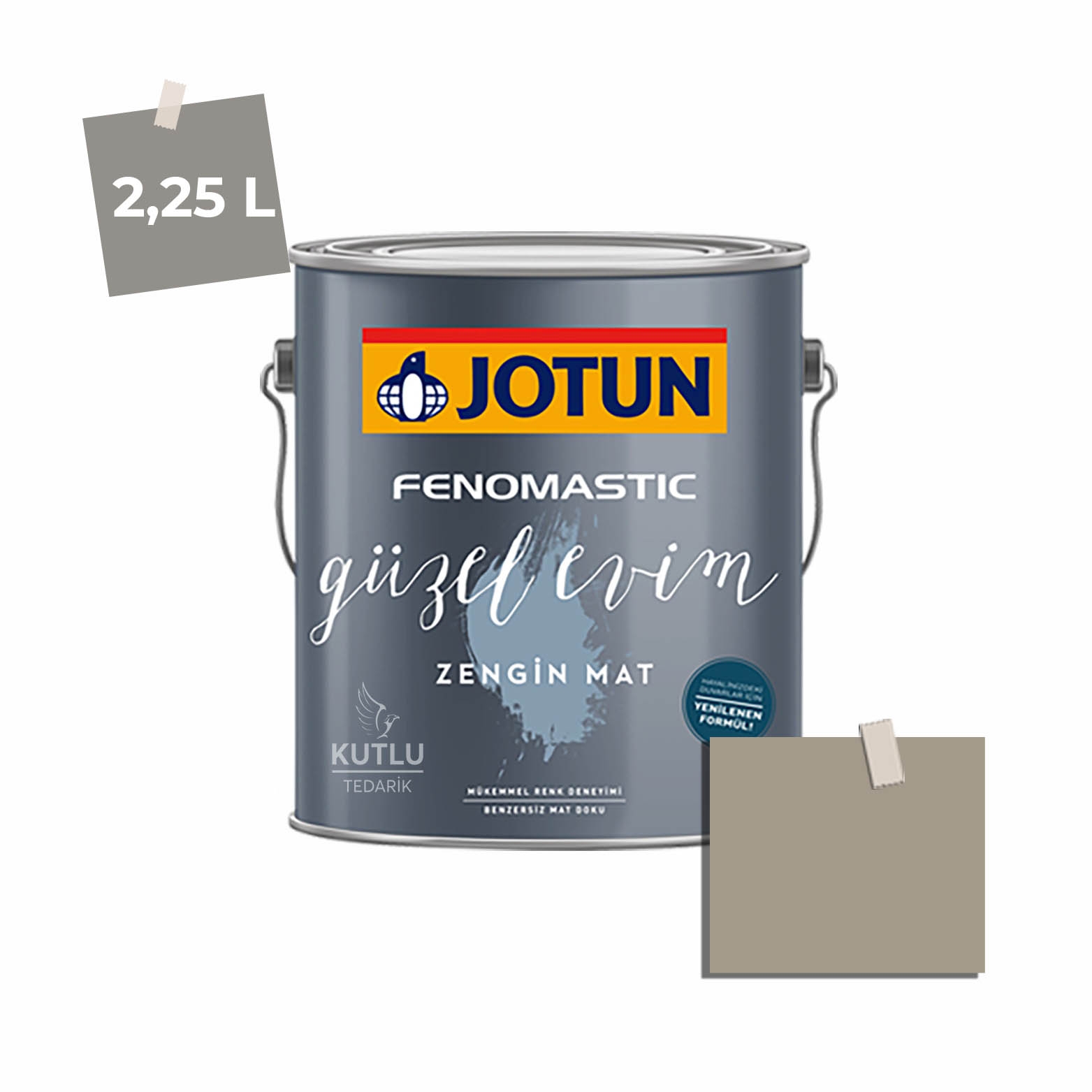 Jotun Fenomastic Güzel Evim Zengin Mat Yeni 2,25 Lt 1233 Mohair Ncs S4005-Y20R