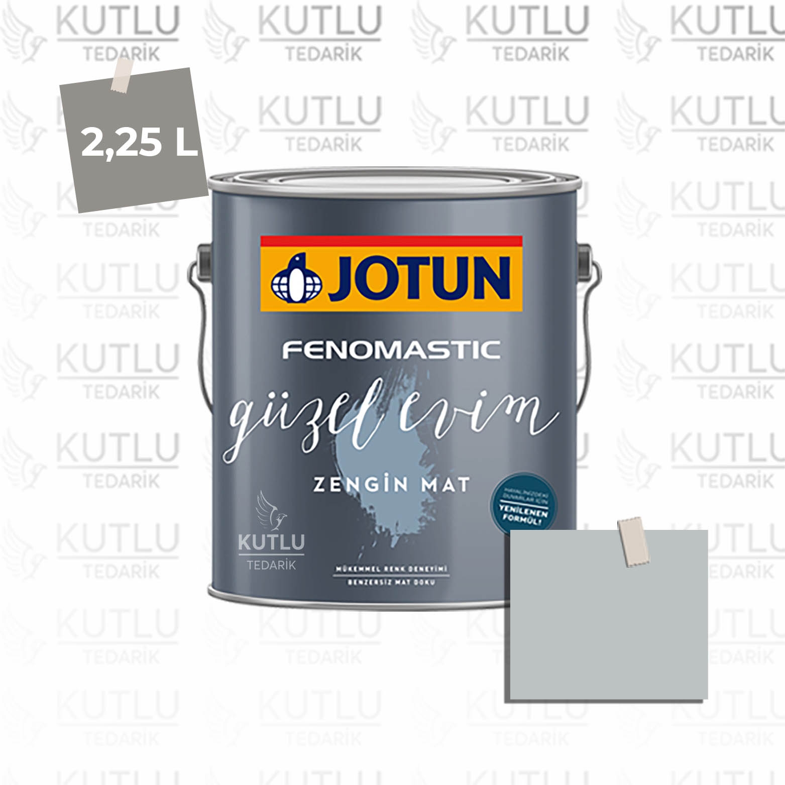 Jotun Fenomastic Güzel Evim Zengin Mat Yeni 2,25 Lt 5081 Silver Moon Fabrikk Ncs 2403-B03G