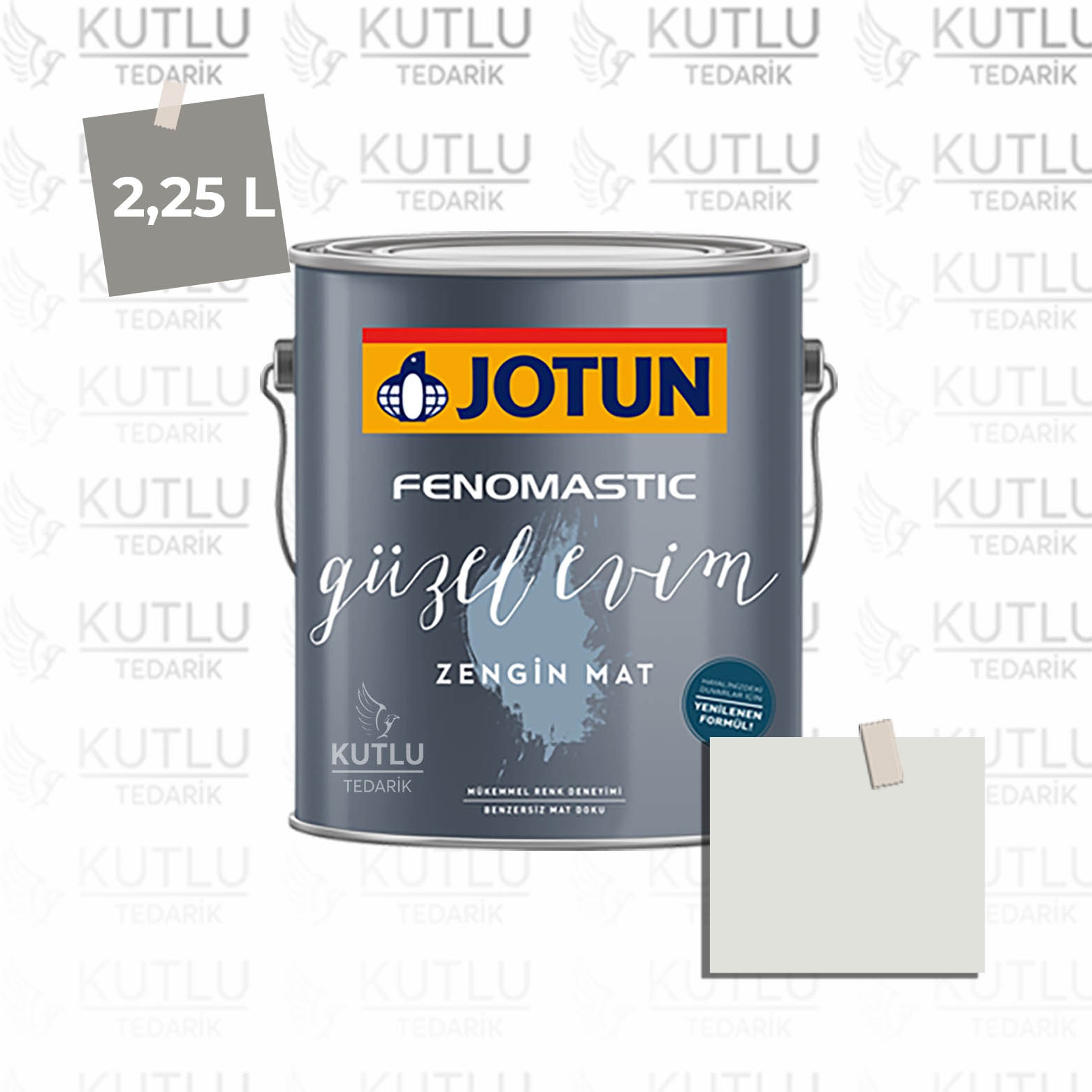Jotun Fenomastic Güzel Evim Zengin Mat Yeni 2,25 Lt 9904 Twilight Skumring Ncs S1000-N