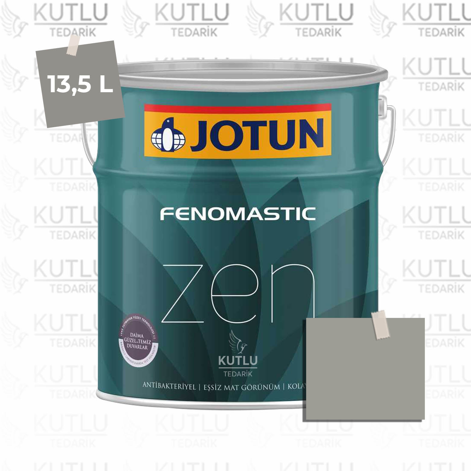 Jotun Fenomastic Zen Mat 13,5 Lt 8094 Silver Tone Dunkel Ncs 4203-G83Y
