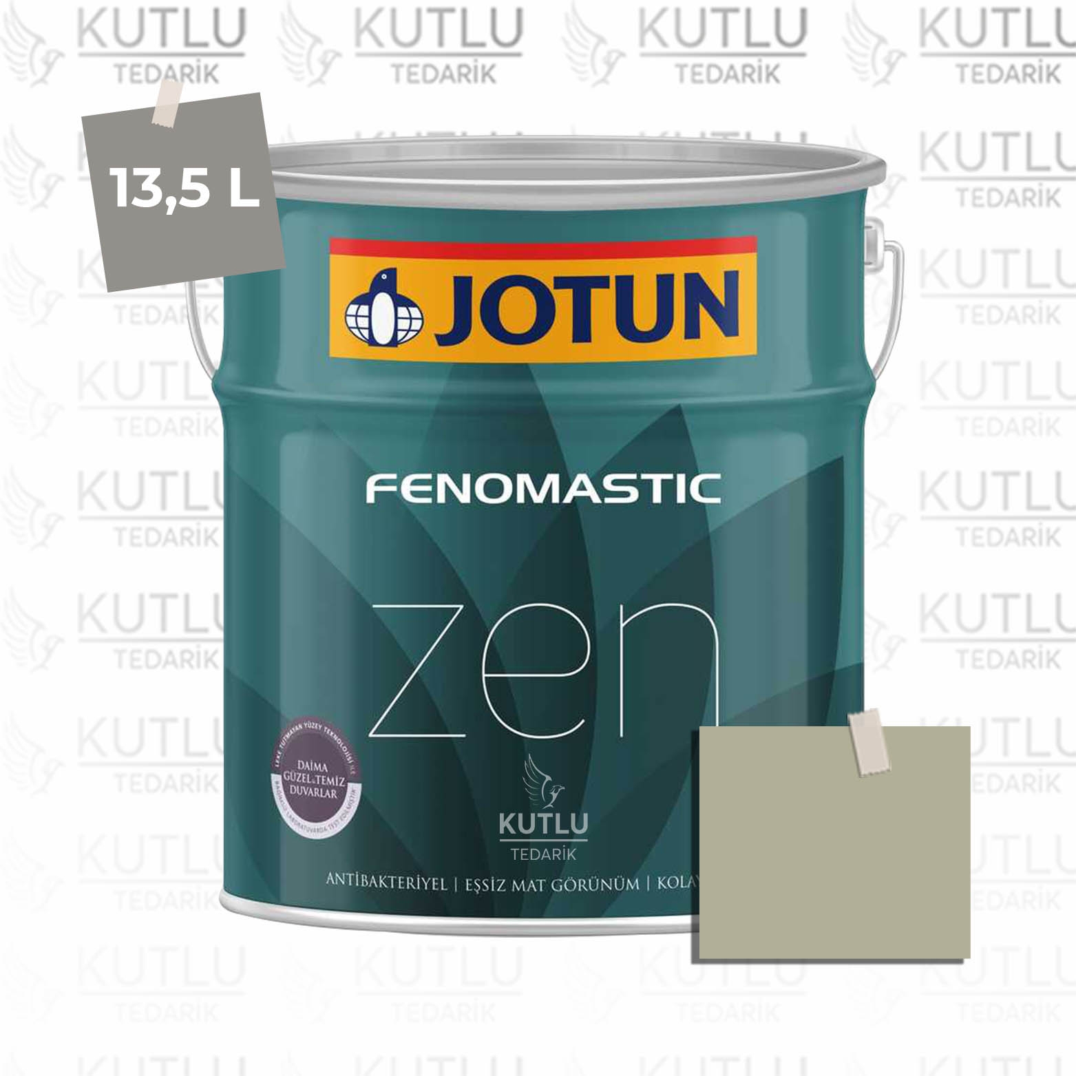 Jotun Fenomastic Zen Mat 13,5 Lt 8302 Laurel Laurbaer Ncs S3010-G70Y