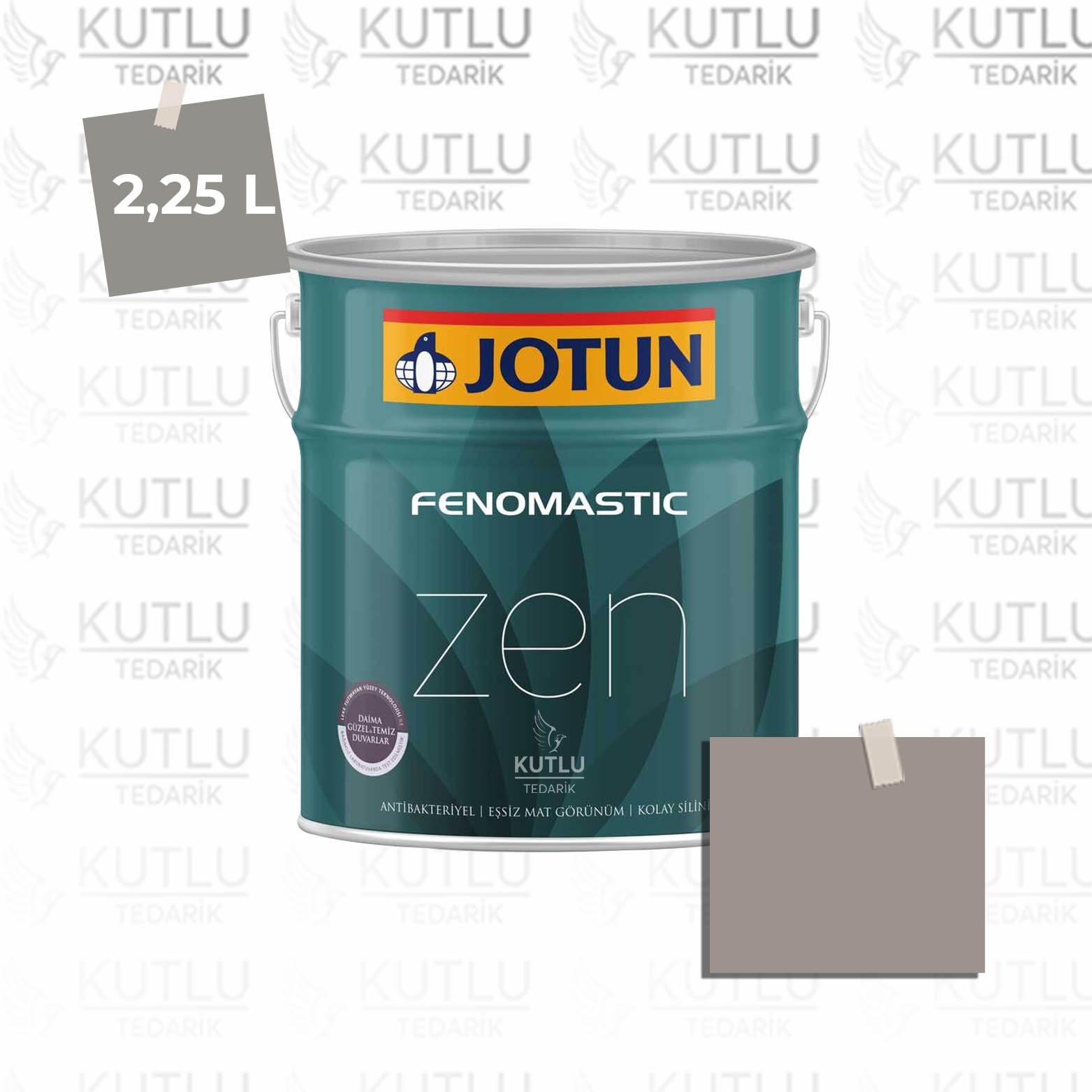 Jotun Fenomastic Zen Mat 2,25 Lt 1352 Tender Grey Form Ncs 4605-Y10R