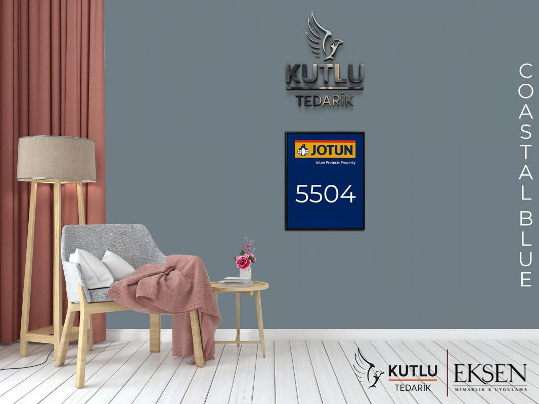 Jotun Fenomastic Zen Mat 2,25 Lt 5504 Coastal Blue Ncs 5411-B02G