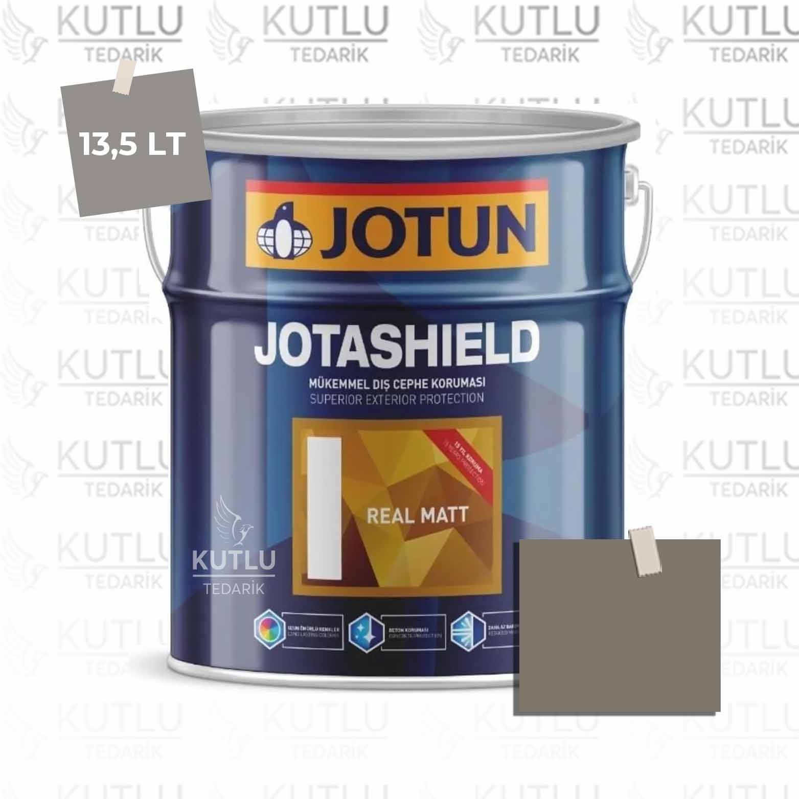 Jotun Jotashield Real Matt 13,5 Lt Tender Brown 1916 Ncs S6005-Y20R