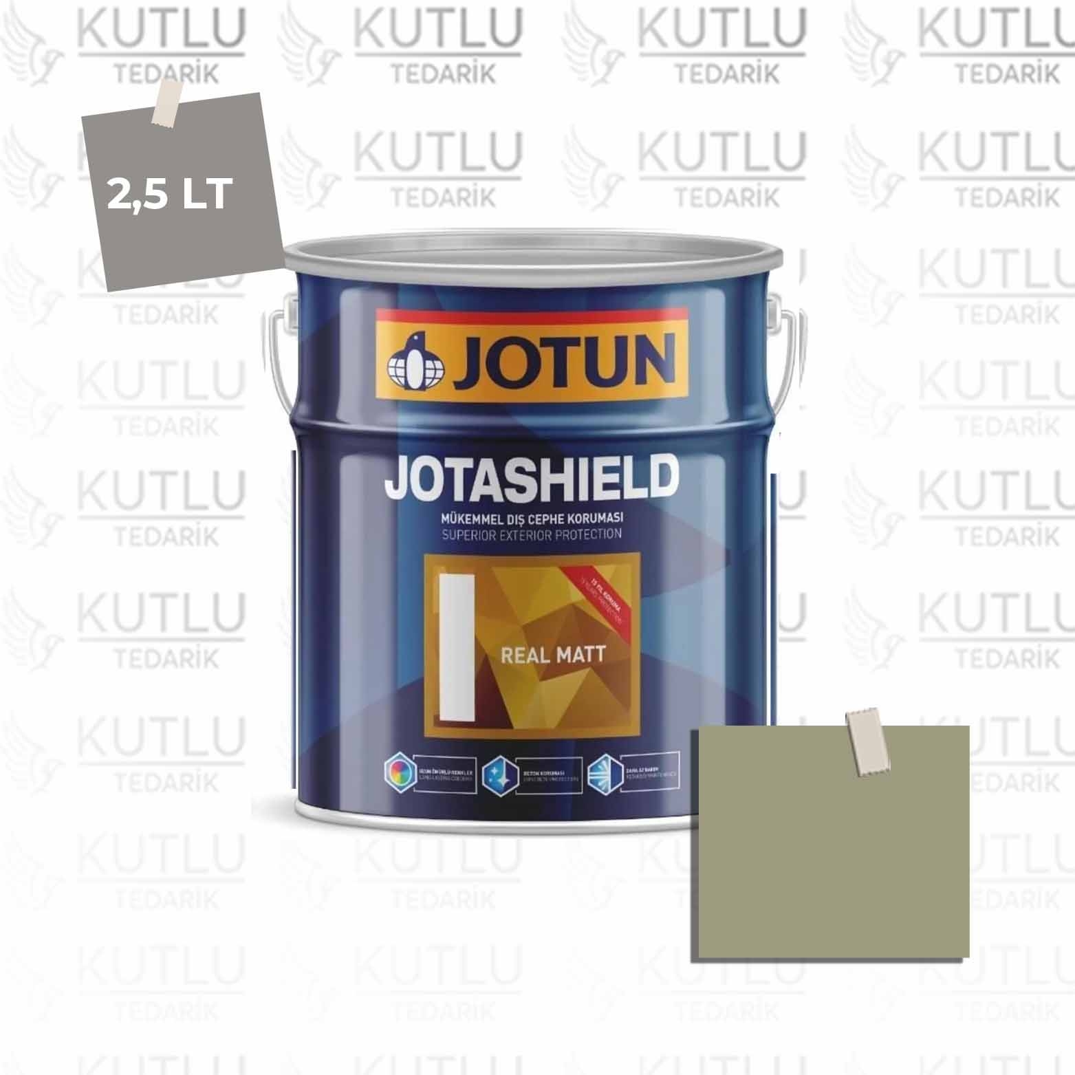 Jotun Jotashield Real Matt 2,25 Lt Rainforest 0561 Ncs 3915-G65Y