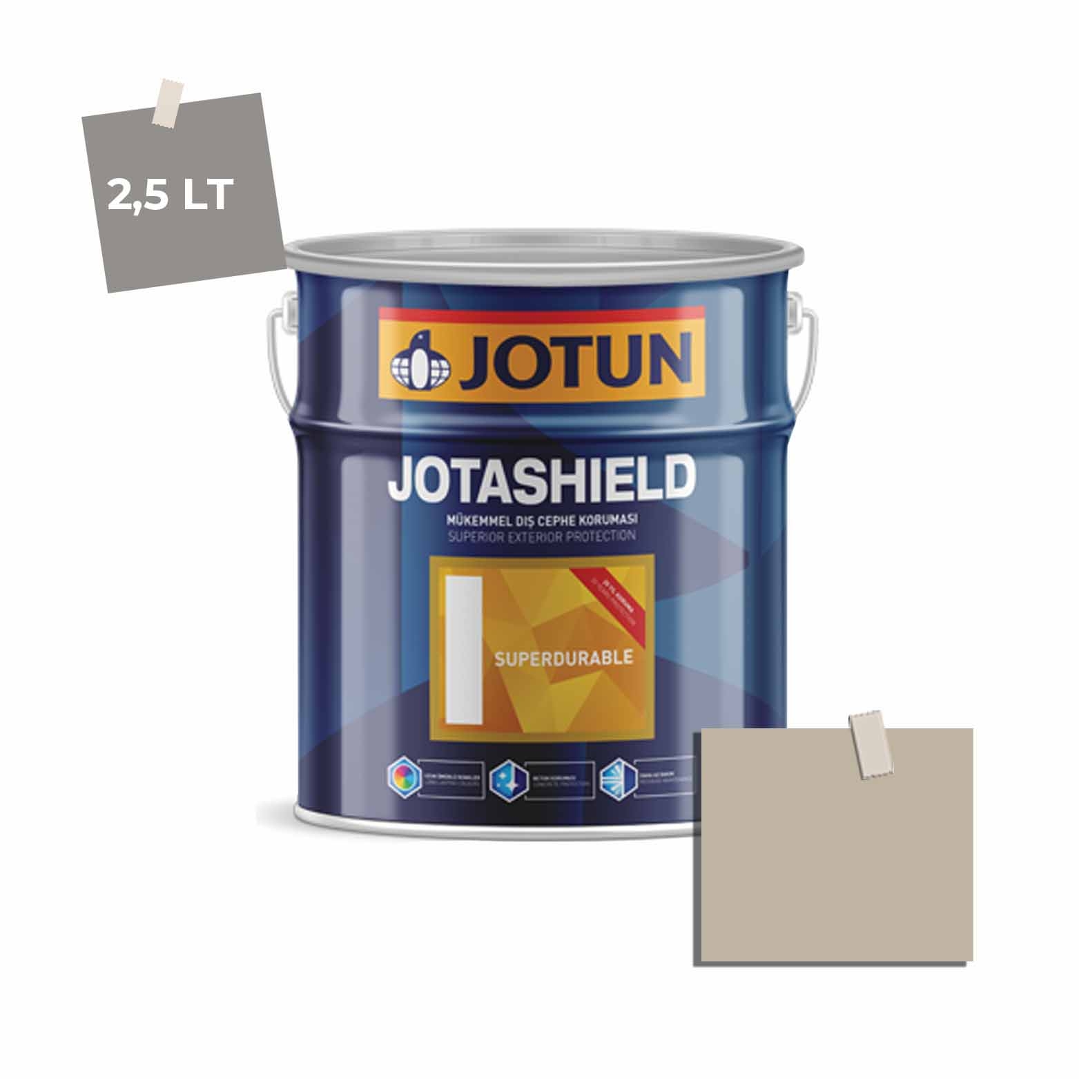 Jotun Jotashield Superdurable 2,25 Lt Lys Gra Umbra 1283 Ncs 2806-Y22R