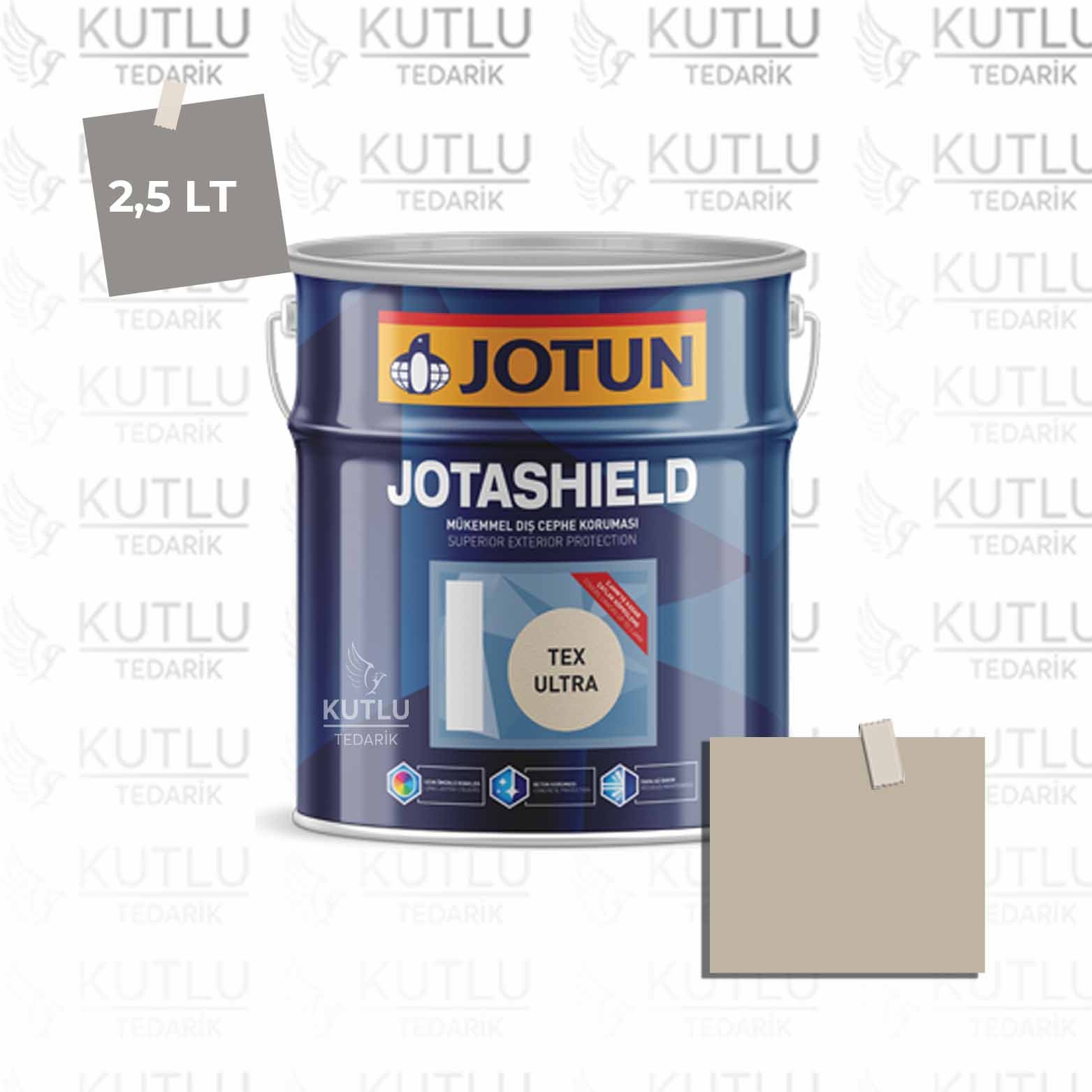 Jotun Jotashield Tex Ultra 2,25 Lt Lys Gra Umbra 1283 Ncs 2806-Y22R