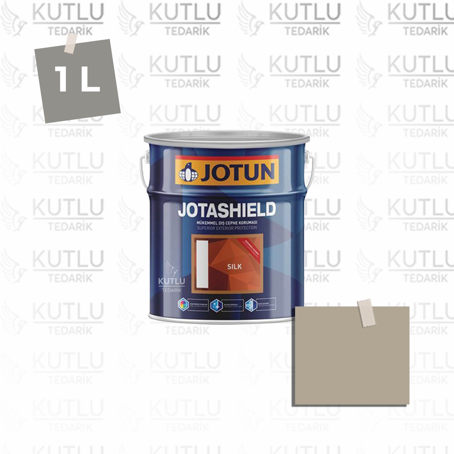 Jotun Jotashield Topcoat Silk 1 Lt 1168 Vale Ncs 3408-Y05R