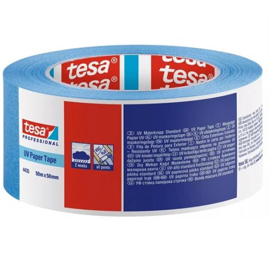 Tesa 4435 Mavi Profesyonel Dış Mekan Maskeleme Bandı 50m x 50mm