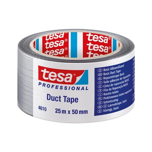 Tesa 4610 Gri Duct Bant Genel Amaçlı Tamir Bandı 25m X 50mm